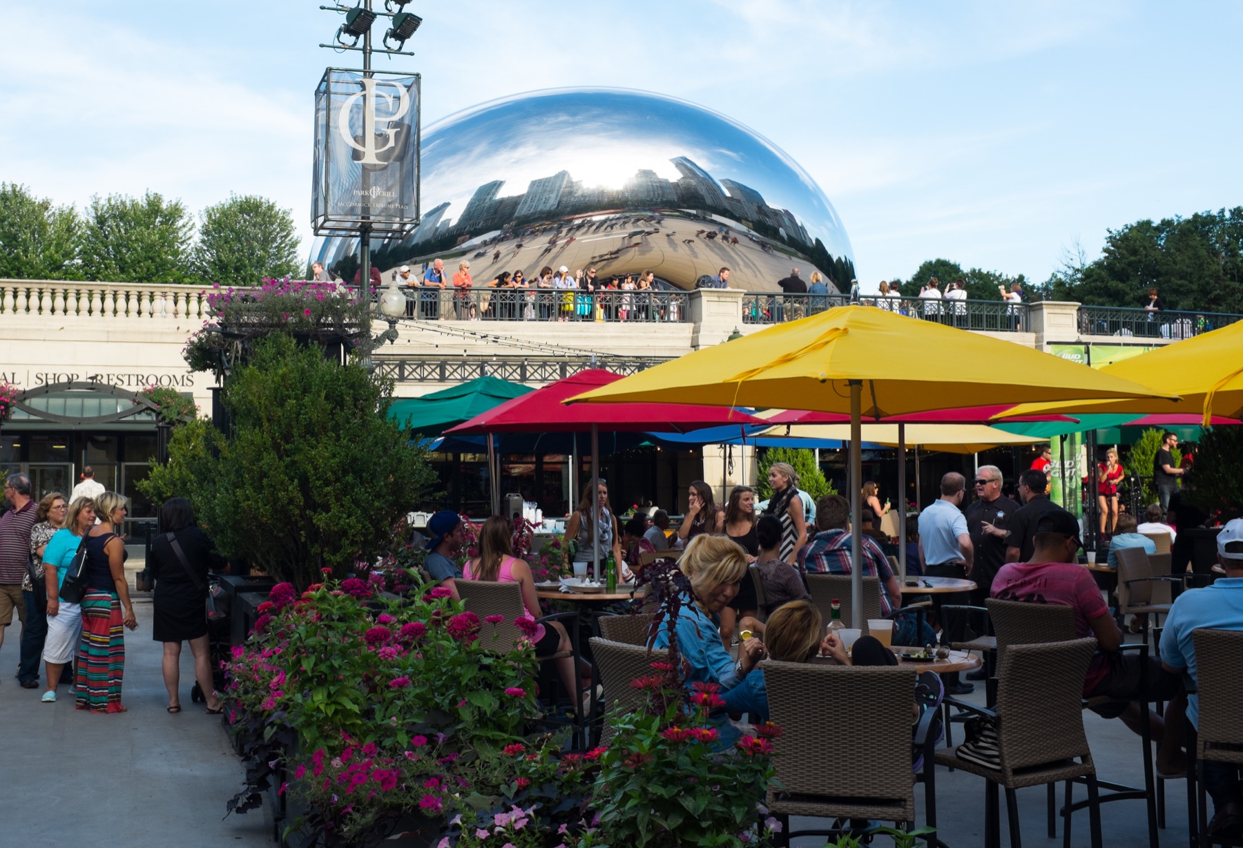The Plaza at Park Grill ©Adam Alexander Photography Park Grill at Millennium Park ©Adam Alexander Photography