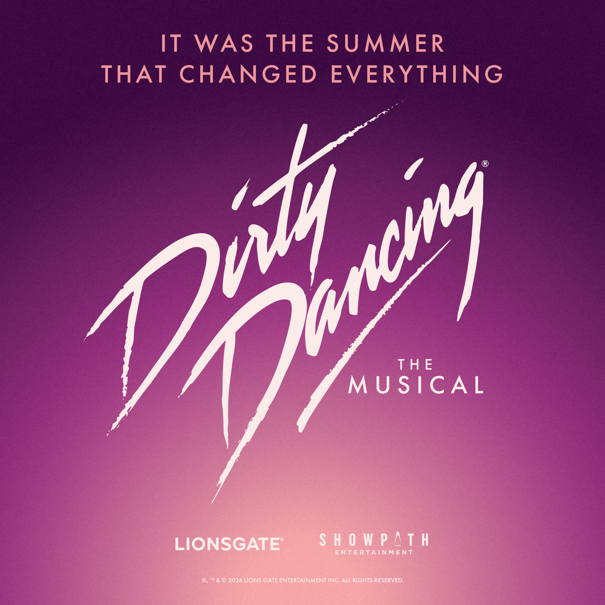 洋楽 Discuva Dirty Ballin grap Dirty Dancing: The Musical | 09/19/2026 | Choose Chicago