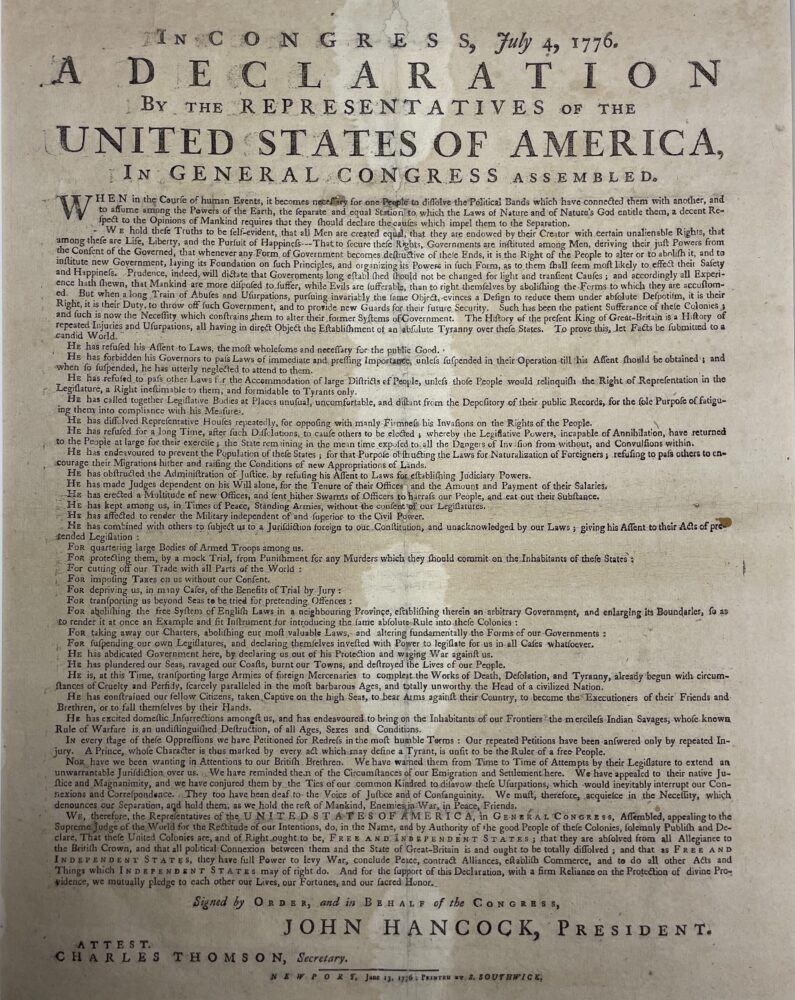 Free and Independent: The Declaration of Independence and the